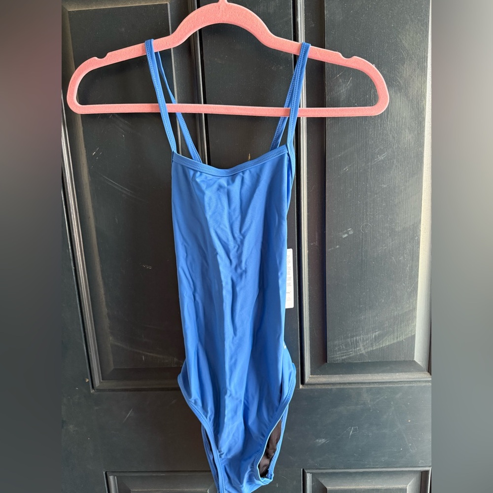 Athletic Blue One Piece Swimsuit for Performance